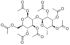 新橙皮糖七乙酸酯 结构式