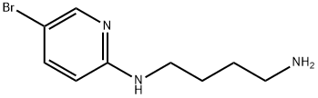 2-N-(4-氨基丁基)-氨基-5-溴吡啶 结构式