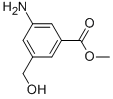 METHYL 3-AMINO-5-(HYDROXYMETHYL)BENZOATE 结构式
