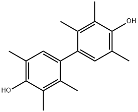 2,2',3,3',5,5'-六甲基-4,4'-二羟基联苯 结构式