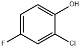 2-氯-4-氟苯酚 结构式
