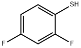 2,4-二氟苯硫酚 结构式