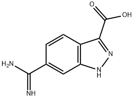 6-Carbamimidoyl-1H-indazole-3-carboxylicacid