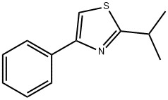 2-Isopropyl-4-phenylthiazole 结构式