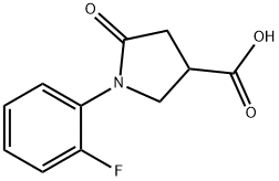 1-(2-Fluorophenyl)-5-oxopyrrolidine-3-carboxylicacid