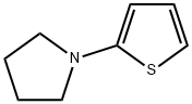 2-PYRROLIDINO-THIOPHENE 结构式
