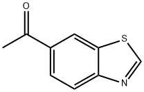 6-乙酰基苯并噻唑 结构式