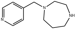 1-(PYRIDIN-4-YLMETHYL)-1,4-DIAZEPANE 结构式