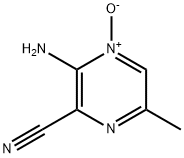 2-AMINO-3-CYANO-5-METHYLPYRAZINE 1-OXIDE 结构式