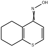 6,7-二氢苯并[B]噻吩-4(5H)-酮肟 结构式