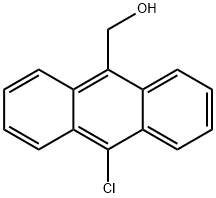 10-chloroanthracene-9-methanol 结构式