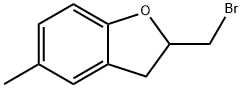 2-(bromomethyl)-2,3-dihydro-5-methylbenzofuran  结构式