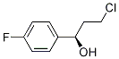 (R)-3-氯-1-(4-氟苯基)-1-丙醇 结构式