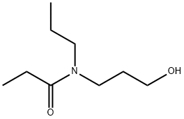 Propanamide,  N-(3-hydroxypropyl)-N-propyl- 结构式