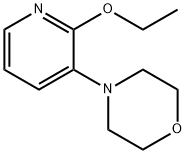 4-(2-乙氧基吡啶-3-基)吗啉 结构式