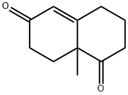 9-甲基-delta-5(10)-辛-1,6-二酮 结构式