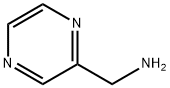 2-胺甲基吡嗪 结构式