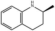 (S)-1,2,3,4-四氢-2-甲基喹啉 结构式