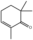 2,6,6-trimethylcyclohex-2-en-1-one  结构式