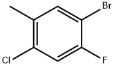 2-氯-4-氟-5-溴甲苯 结构式