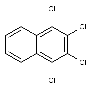 1,2,3,4-四氯萘 结构式