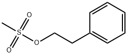 甲磺酸苯乙酯 结构式
