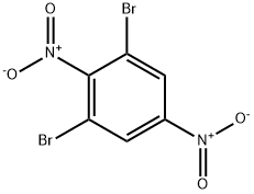 1,3-Dibromo-2,5-dinitrobenzene 结构式