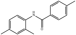 N-(2,4-二甲基苯基)-4-甲基苯甲酰胺 结构式