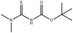 Carbamic acid, [(dimethylamino)thioxomethyl]-, 1,1-dimethylethyl ester (9CI) 结构式