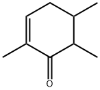 2,5,6-trimethylcyclohex-2-en-1-one  结构式