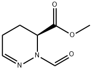 3-Pyridazinecarboxylicacid,2-formyl-2,3,4,5-tetrahydro-,methylester,(S)-(9CI) 结构式