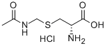 S-[(乙酰氨基)甲基]-D-半胱氨酸单盐酸盐 结构式