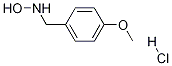 N-羟基-4-甲氧基苯甲胺盐酸盐 结构式