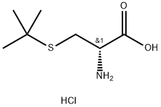 S-叔丁基-D-半胱氨酸盐酸盐 结构式