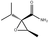 Oxiranecarboxamide, 3-methyl-2-(1-methylethyl)-, (2R,3R)- (9CI) 结构式