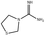 3-Thiazolidinecarboximidamide 结构式