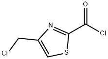 2-Thiazolecarbonylchloride,4-(chloromethyl)-(9CI) 结构式
