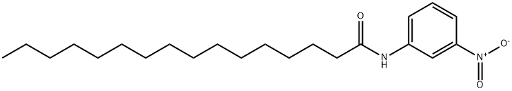 HexadecanaMide, N-(3-nitrophenyl)- 结构式