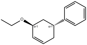 Benzene, (5-ethoxy-3-cyclohexen-1-yl)-, trans- (9CI) 结构式