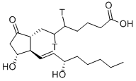 PROSTAGLANDIN E1-[5,6-3H(N)] 结构式