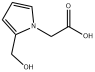 1H-Pyrrole-1-aceticacid,2-(hydroxymethyl)-(9CI) 结构式