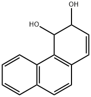 3,4-二氢-3,4-二羟基菲 结构式