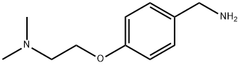 4-[2-(二甲基氨基)乙氧基]苄胺 结构式