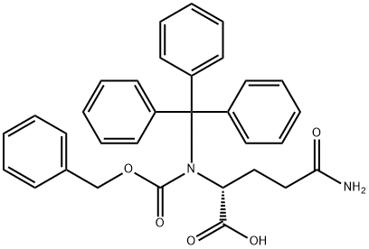 (R)-5-Amino-2-(((benzyloxy)carbonyl)(trityl)amino)-5-oxopentanoicacid