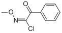 Benzeneethanimidoyl chloride, N-methoxy-alpha-oxo- (9CI) 结构式