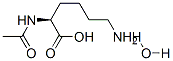 Lysine,  N2-acetyl-,  monohydrate  (9CI) 结构式