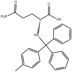 H-D-GLN(MTT)-OH 结构式