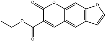 ethyl 7-oxo-7H-furo[3,2-g][1]benzopyran-6-carboxylate  结构式