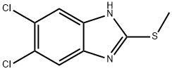 5,6-二氯苯并咪唑 结构式