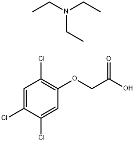 2,4,5-T-TRIETHYLAMMONIUM 结构式